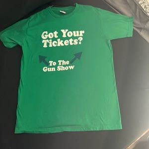 Vintage Got Your Tickets to the Gun Show? Funny unisex t shirt